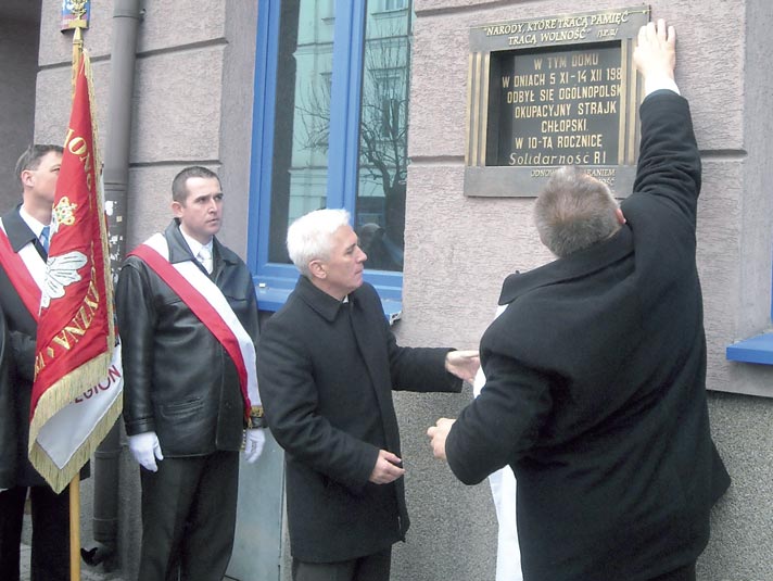 Siedlce rocznicowe / Solidarni w proteście